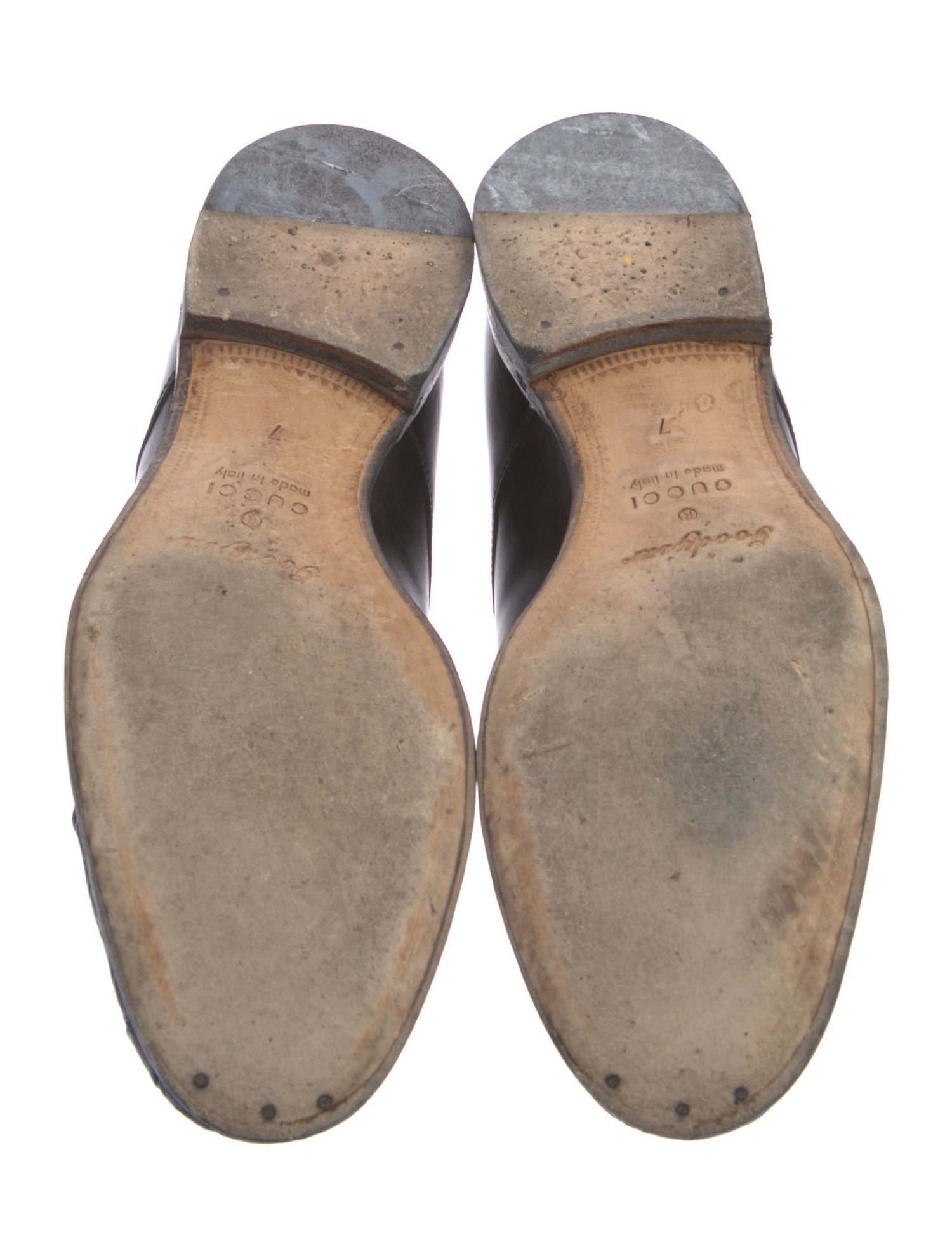 Gucci Leather Monk Straps